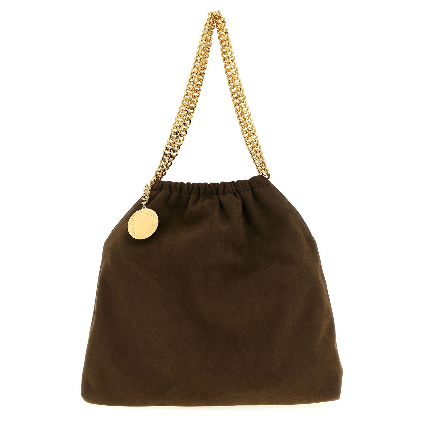 Stella McCartney Brown Polyester Shoulder Bag
