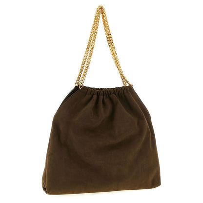 Stella McCartney Brown Polyester Shoulder Bag