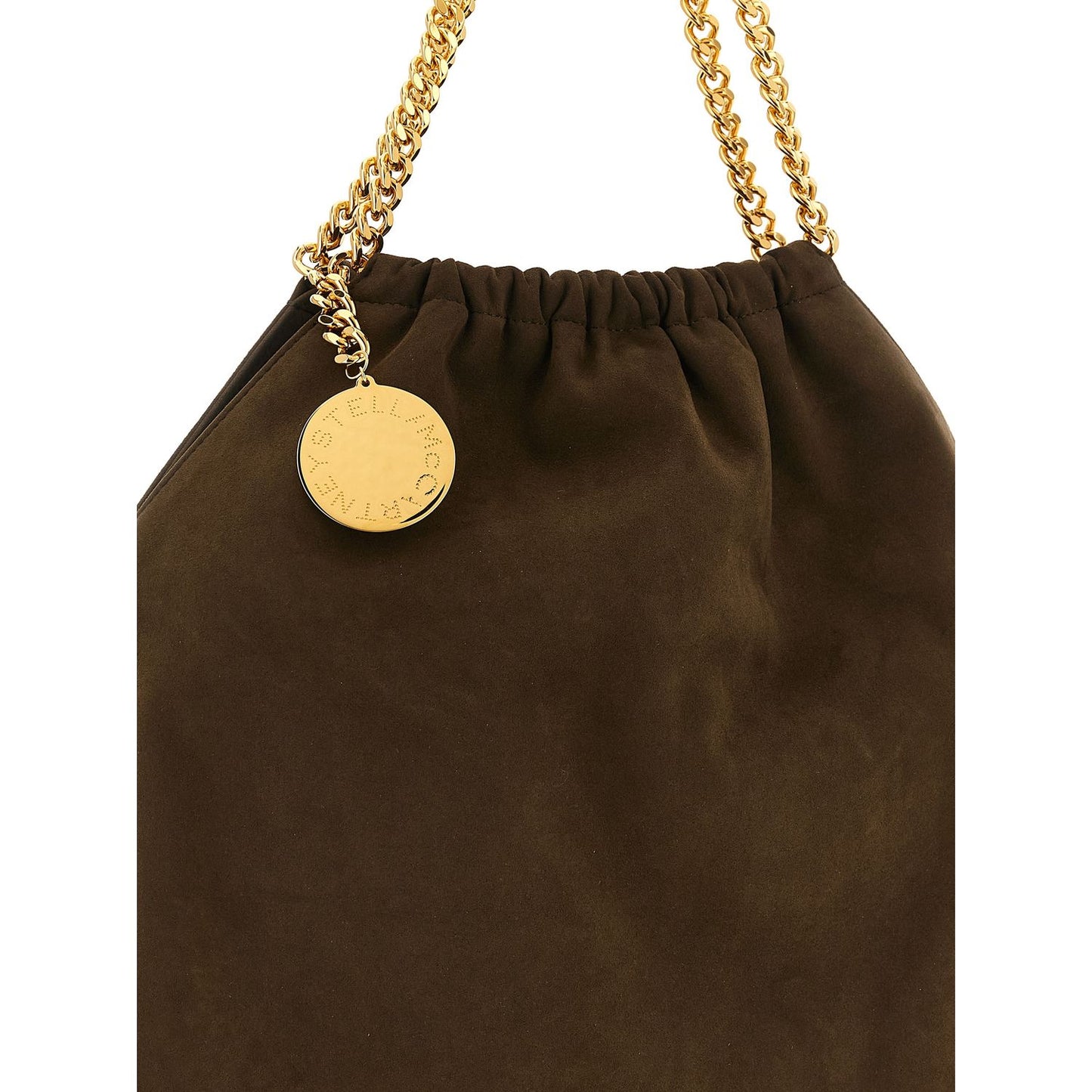 Stella McCartney Brown Polyester Shoulder Bag