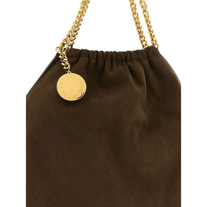 Stella McCartney Brown Polyester Shoulder Bag