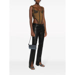 Benedetta Bruzziches Vitty La Mignon rhinestone-embellished denim bag Clutches