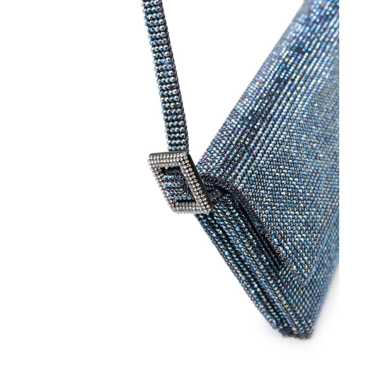 Benedetta Bruzziches Vitty La Mignon rhinestone-embellished denim bag Clutches