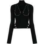 OFF WHITE FASHION Sweaters Black Topwear