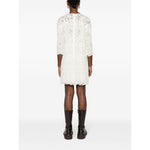 Ermanno Scervino Wool blend short dress Dresses