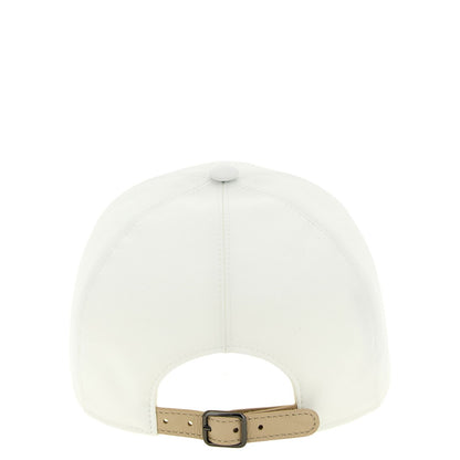 Brunello Cucinelli White Polyester Cap (Baseball Hat)