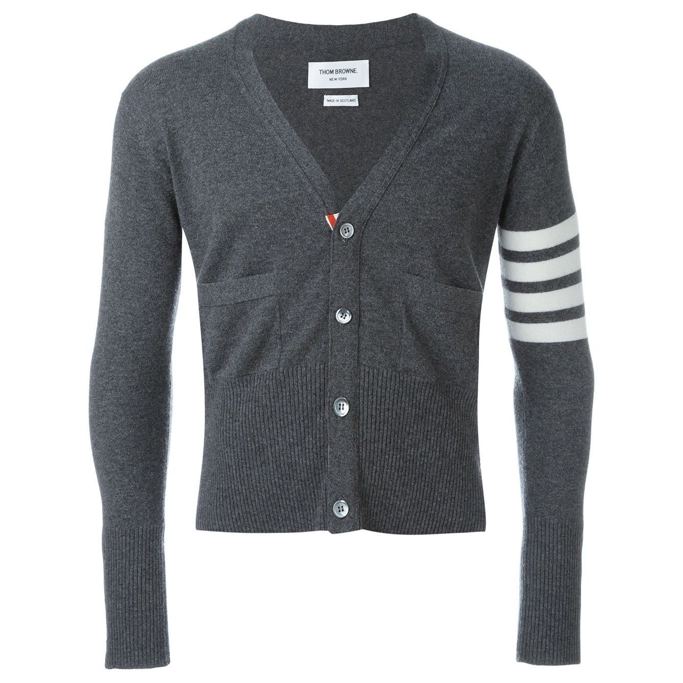Thom Browne Sweaters Grey Topwear