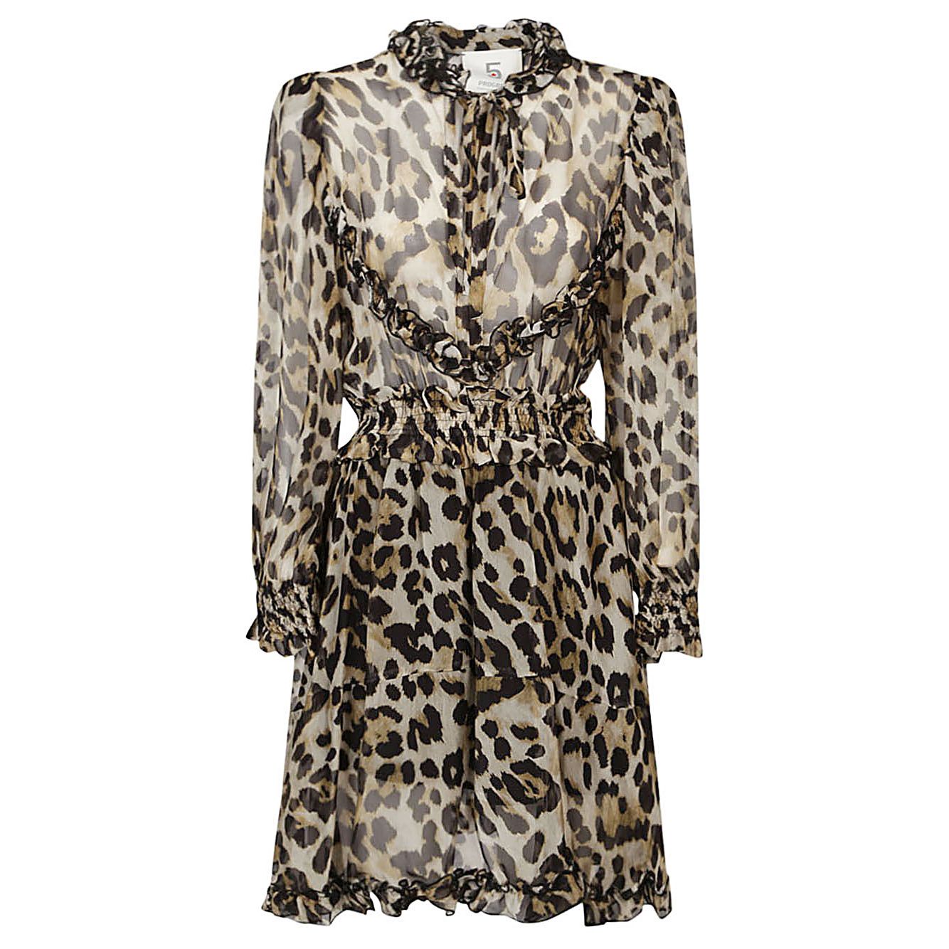 5progress Dresses Brown