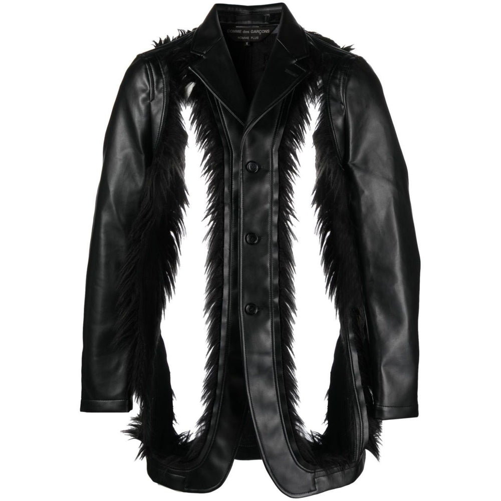 HOMME PLUS Jackets Black