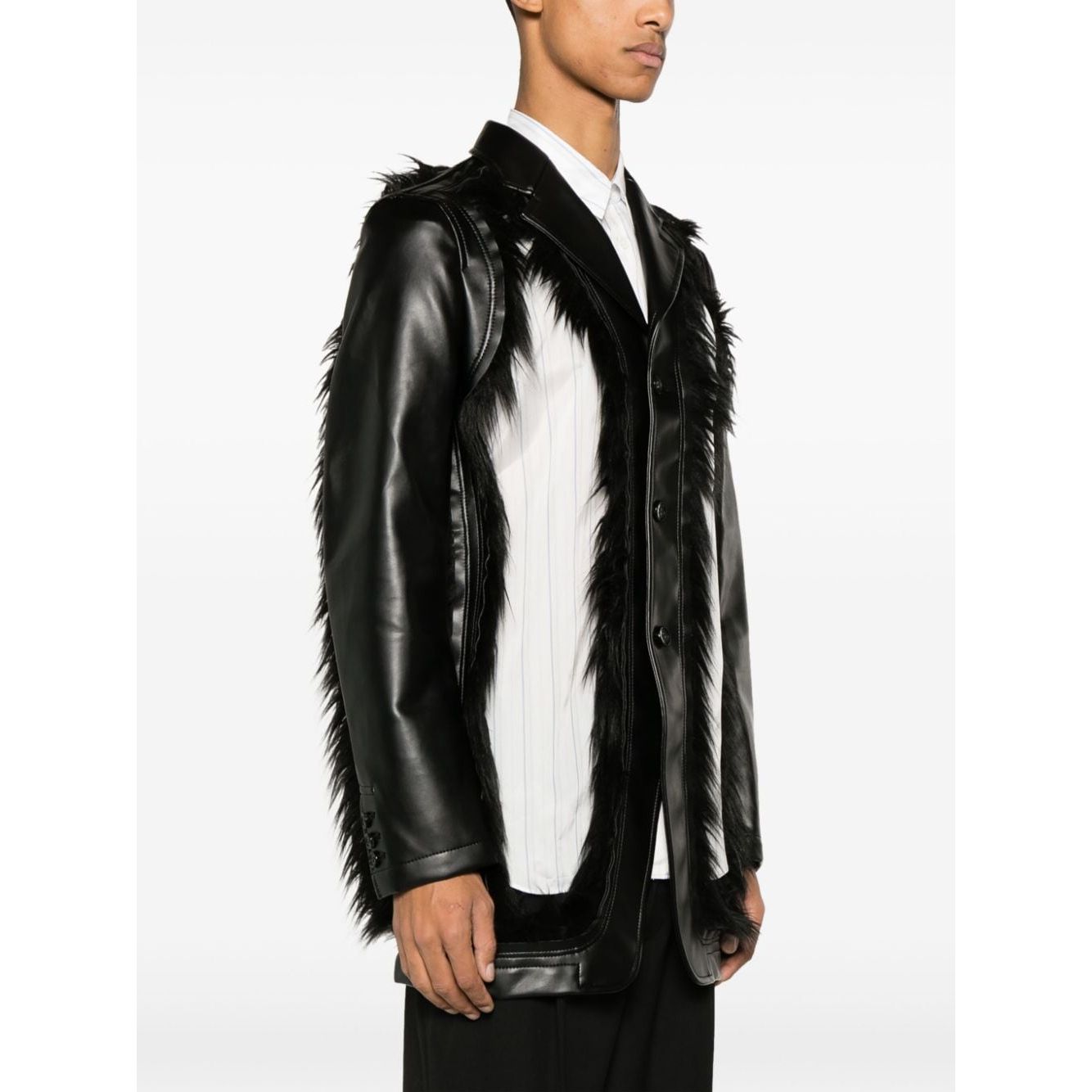 HOMME PLUS Jackets Black