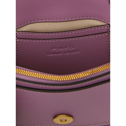 PINKO Multicolor Lambskin Crossbody Bag