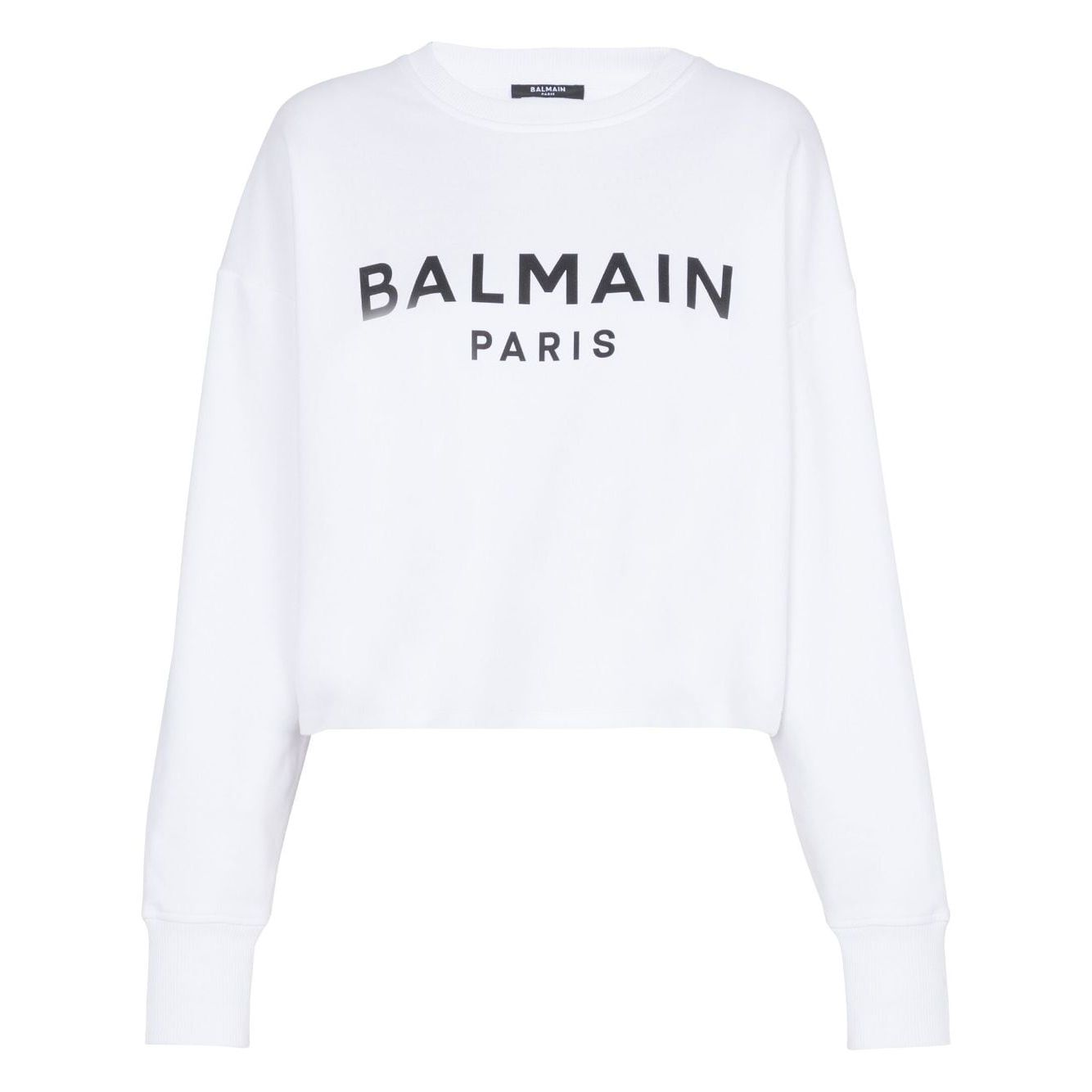 Balmain Logo-print cotton sweatshirt