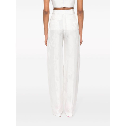 The Attico Trousers White