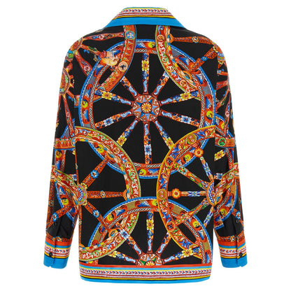 Dolce & Gabbana Multicolor Cotton Blouse