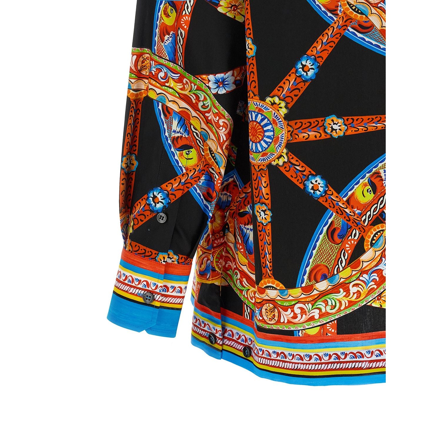 Dolce & Gabbana Multicolor Cotton Blouse