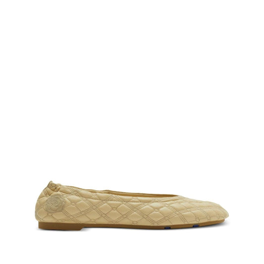 Burberry Sadler leather ballerinas