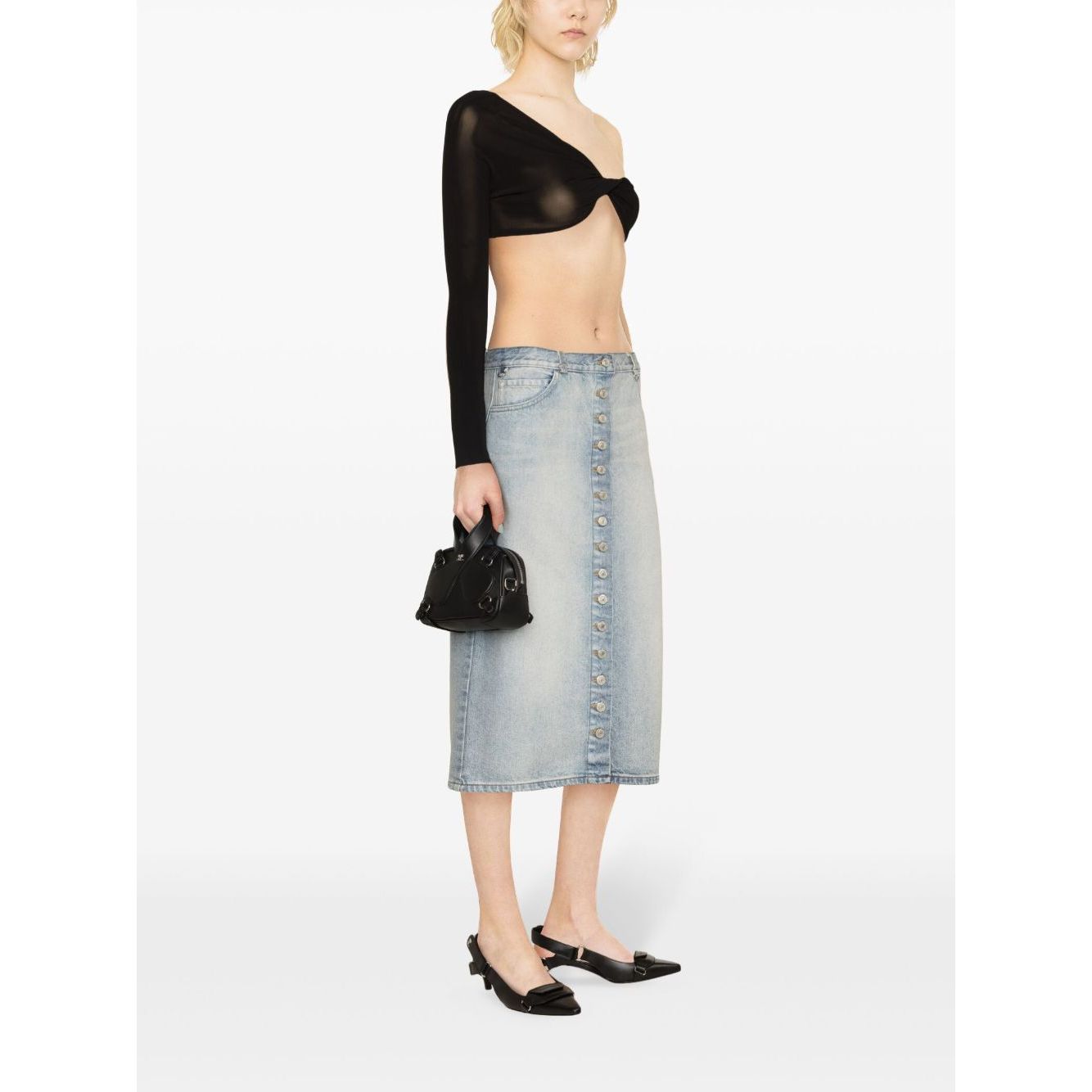 COURREGES PRE Skirts Clear Blue Skirts