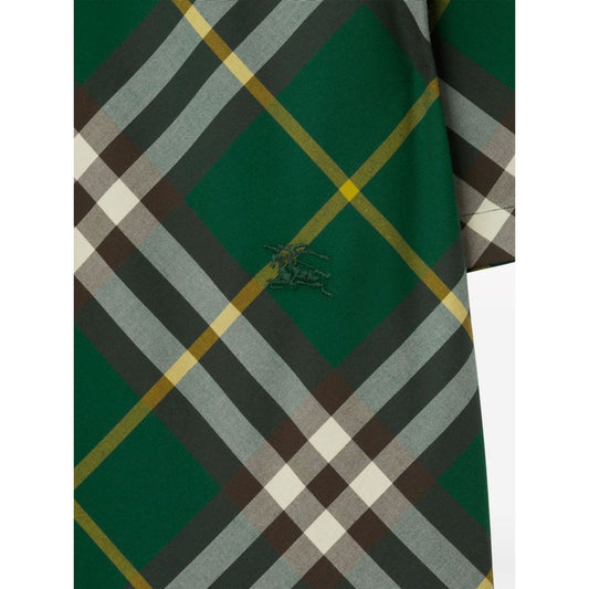 Burberry Embroidered Shirt Shirts