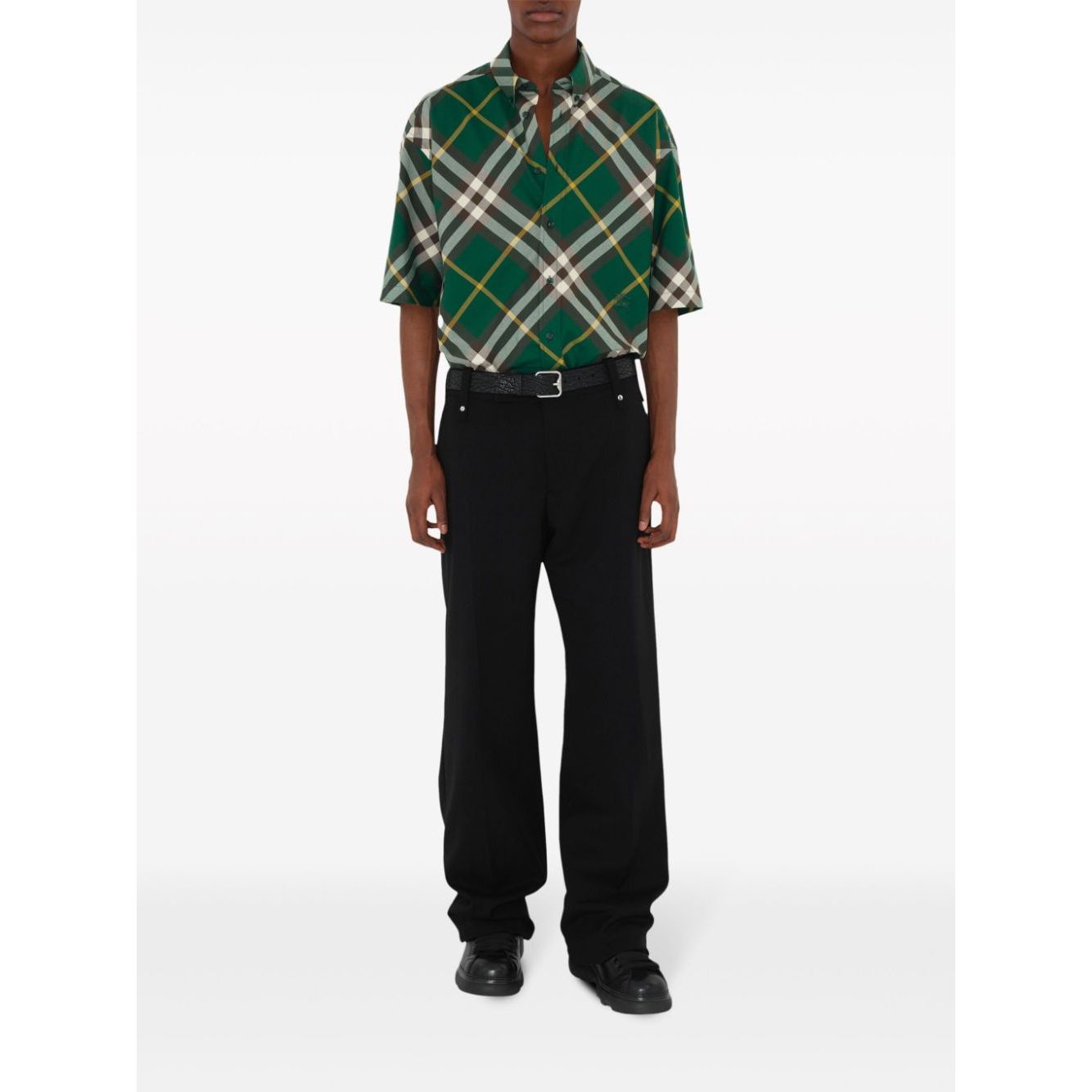 Burberry Embroidered Shirt Shirts