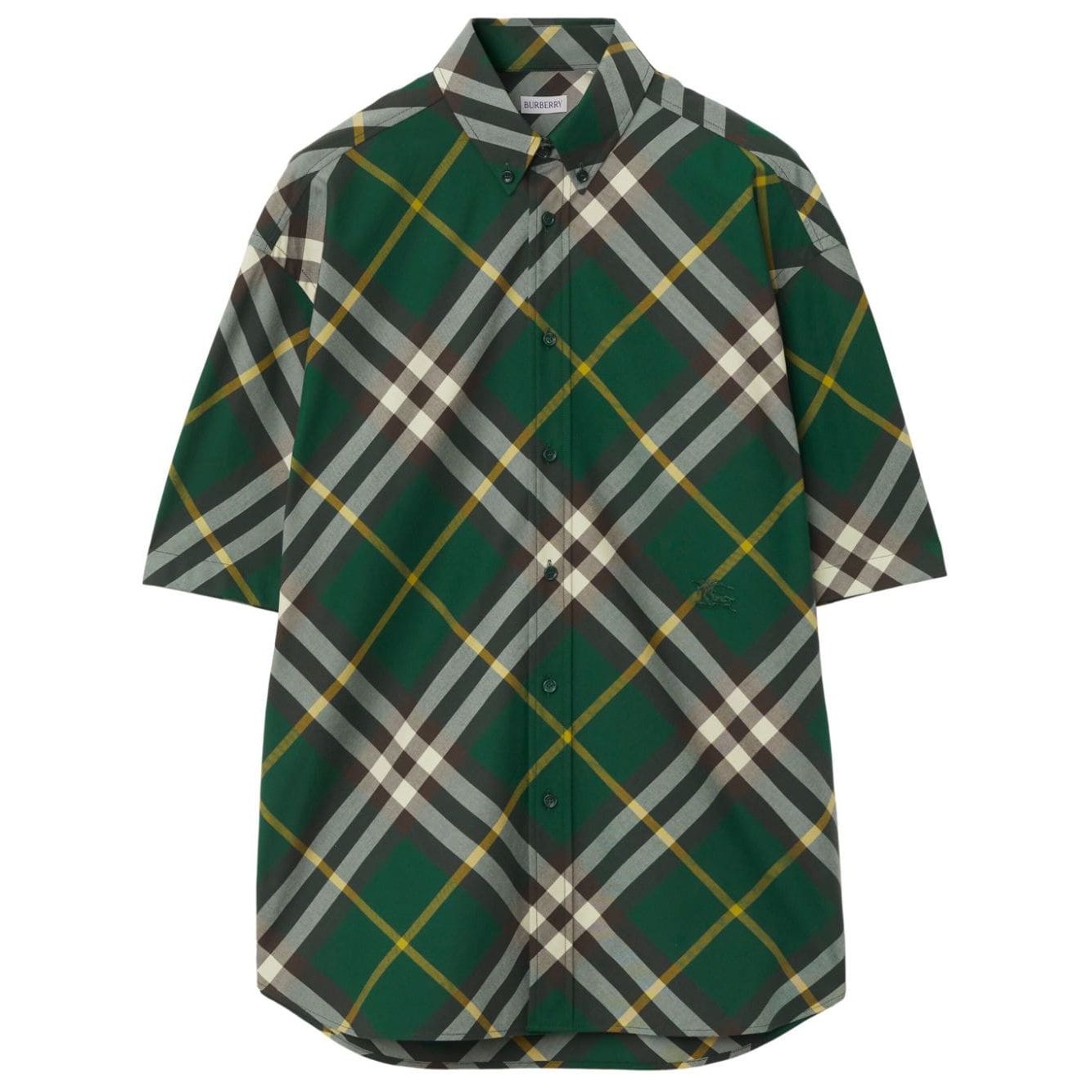 Burberry Embroidered Shirt Shirts