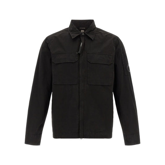 C.P. Company Black Cotton Blouse