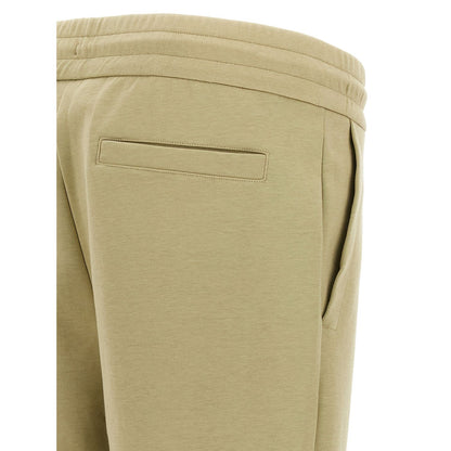 Hugo Boss Beige Cotton Joggers (Workout Pants)
