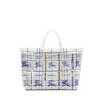 Burberry EKD logo-tag Transparent Tote Bag Shopper