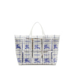 Burberry EKD logo-tag Transparent Tote Bag Shopper