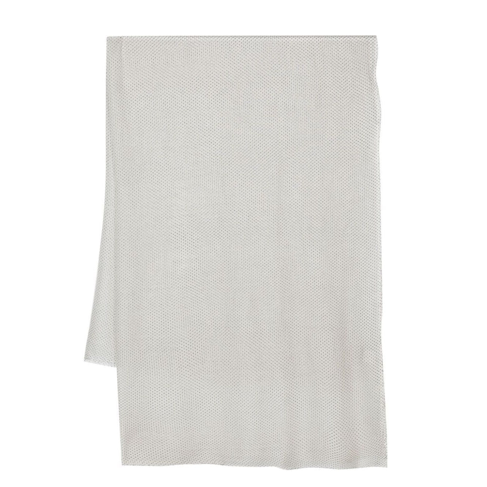 Faliero Sarti Polka-dot frayed scarf Scarves Hats & Gloves