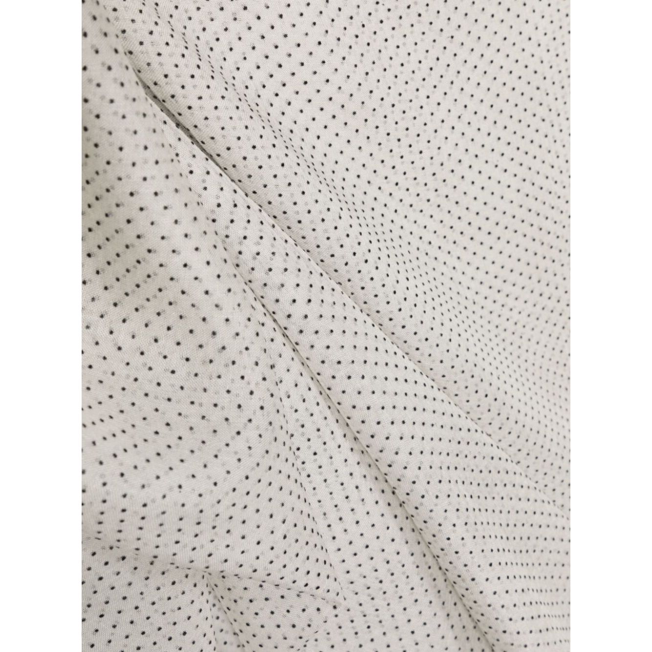 Faliero Sarti Polka-dot frayed scarf Scarves Hats & Gloves