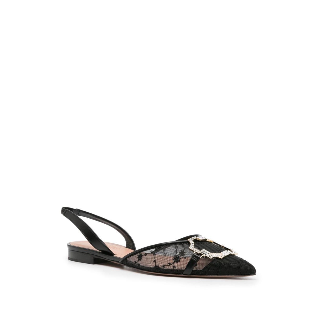 Malone Souliers Flat shoes Black Flat Shoes