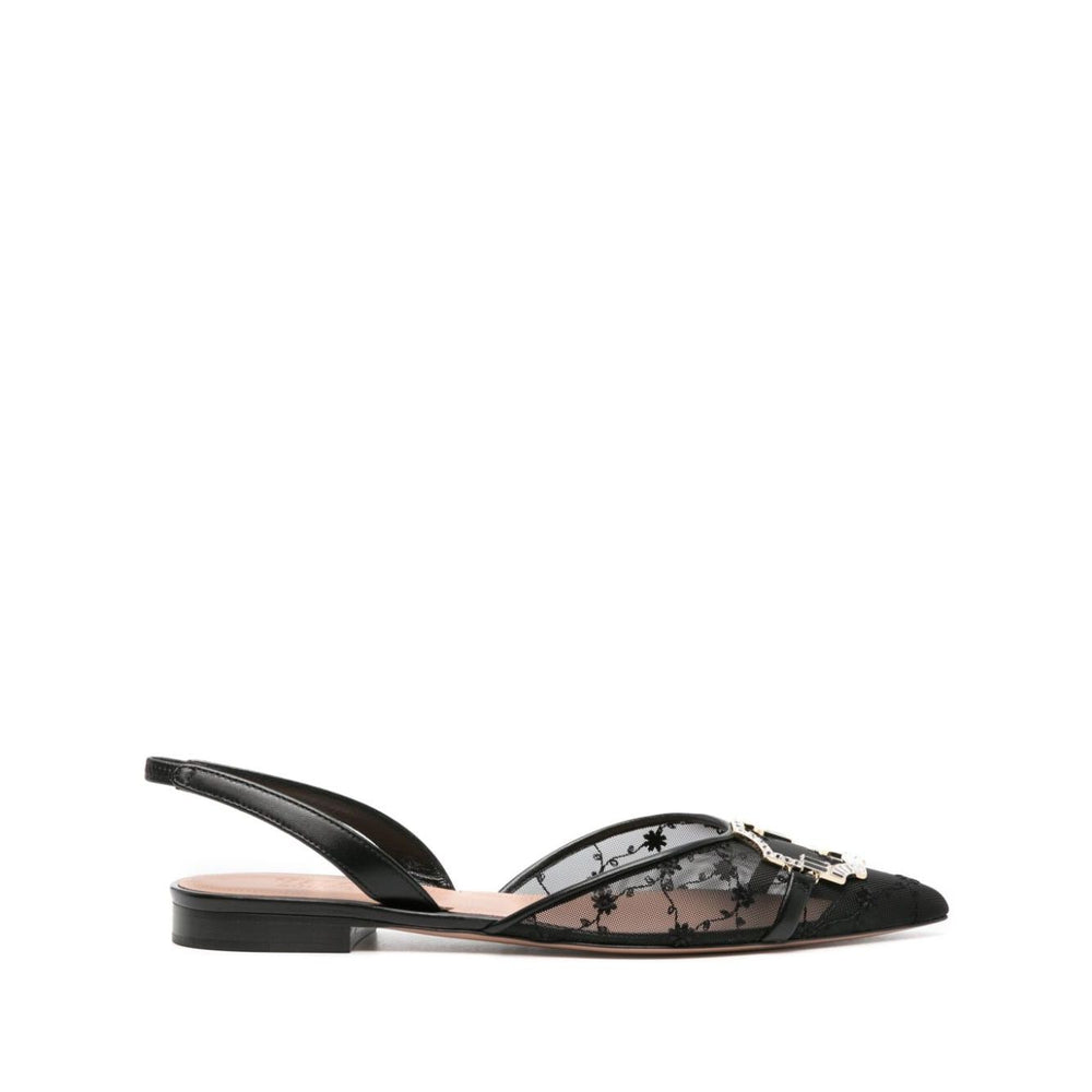 Malone Souliers Flat shoes Black Flat Shoes