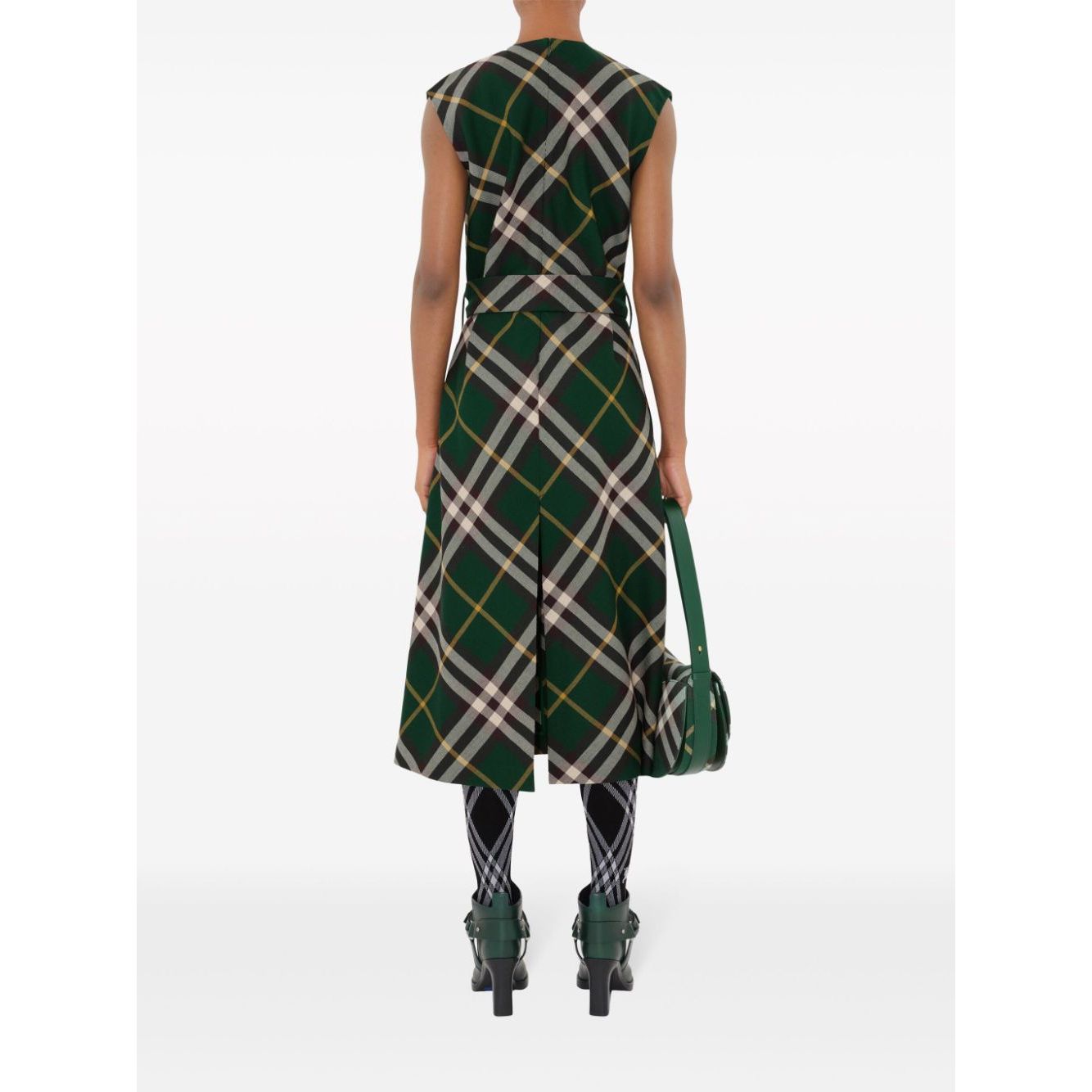 Burberry Nova Check Midi Dress