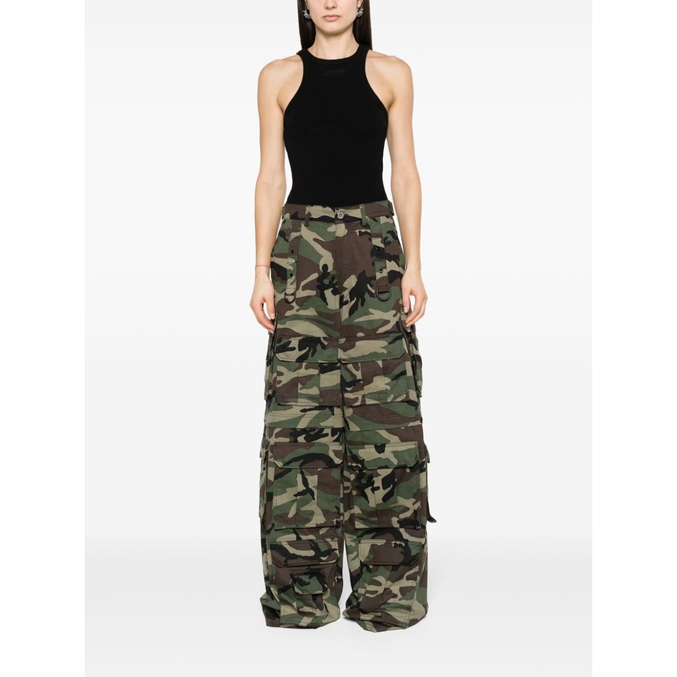 Vetements Top Black