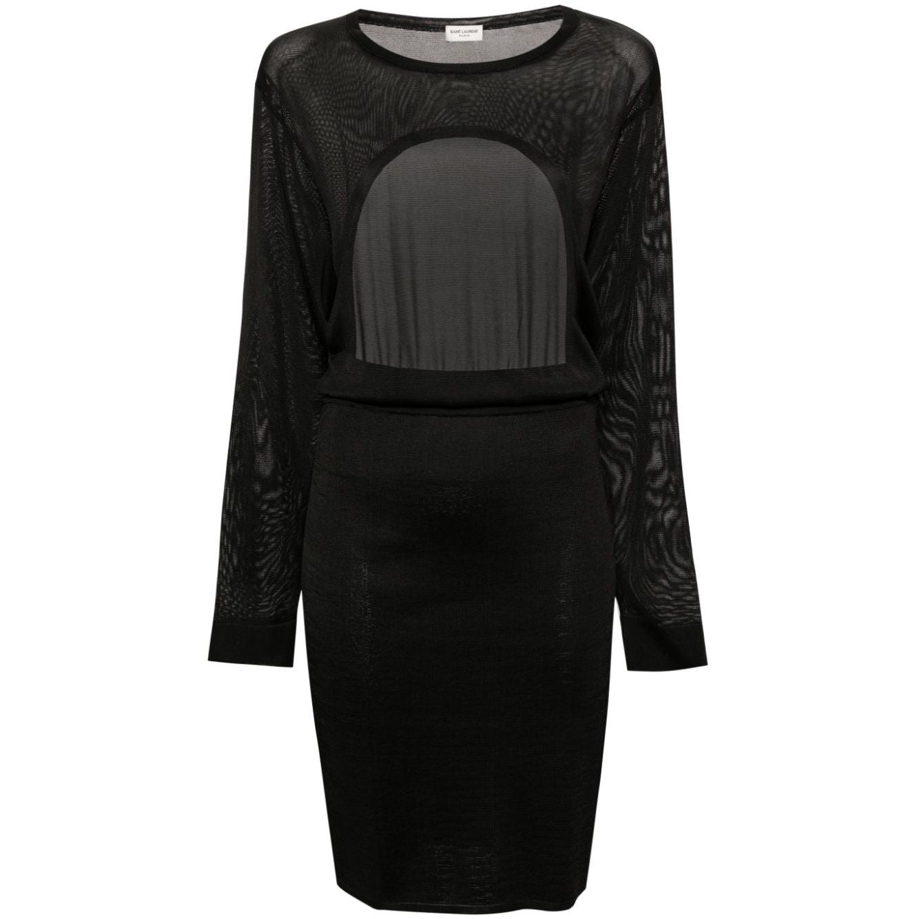 Saint Laurent open-back knitted dress Dresses