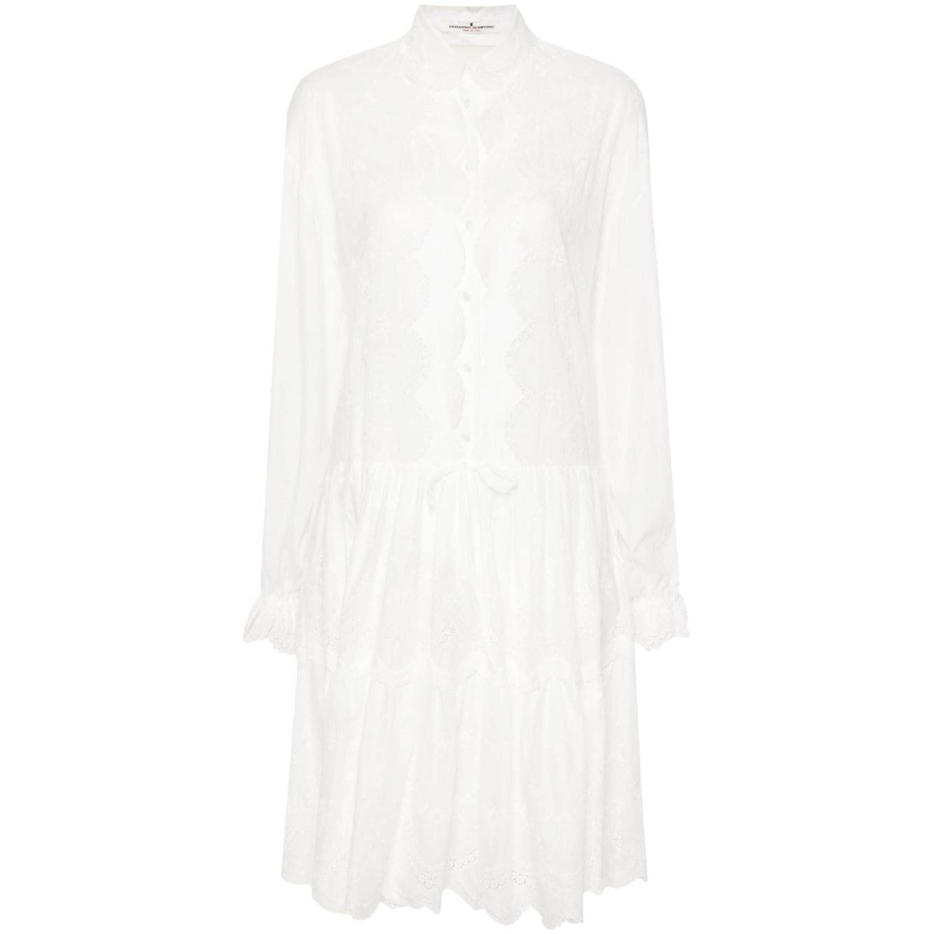 Ermanno Scervino Embroidered shirt dress