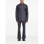 Ferragamo Shirts Blue Shirts