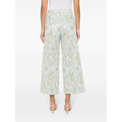 Erika Cavallini Semi-Couture Trousers MultiColour
