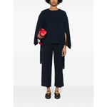 Erika Cavallini Semi-Couture Top Blue Topwear