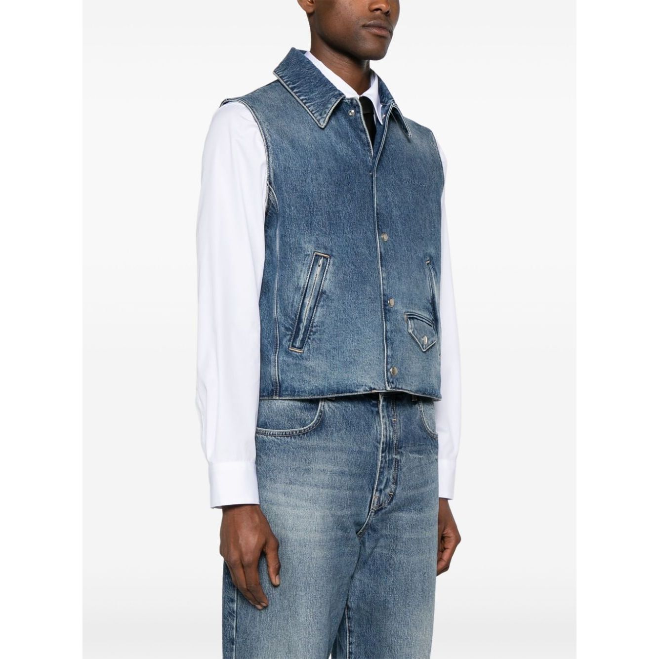 Givenchy Sweaters Blue Topwear