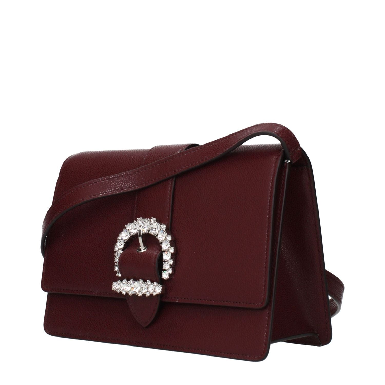 Jimmy Choo Red Leather Crossbody Bag