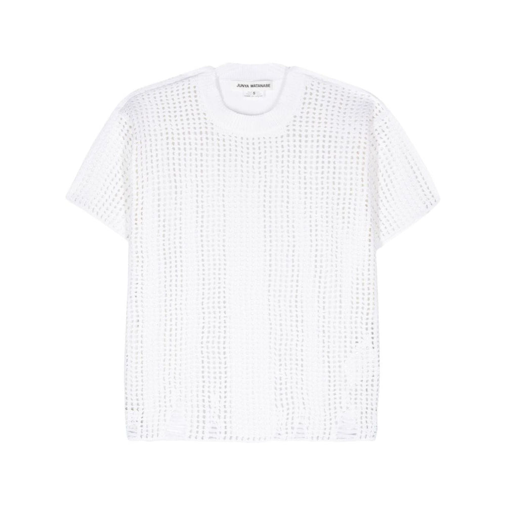 Junya Watanabe T-shirts and Polos White Topwear
