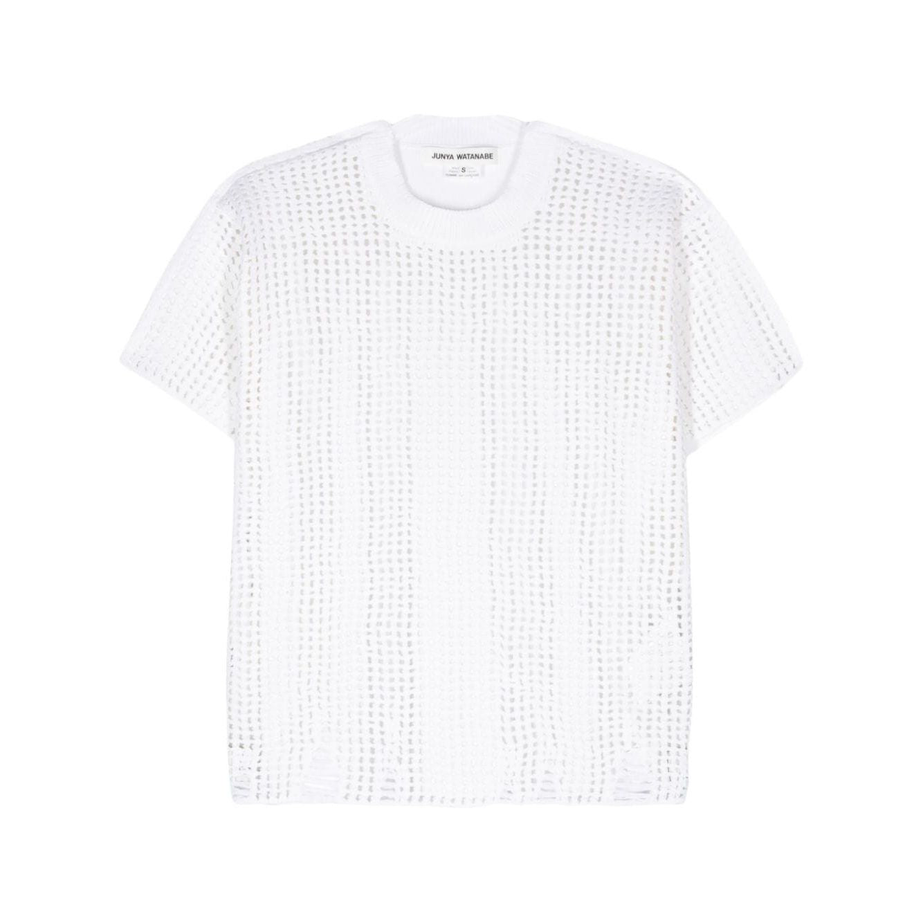 Junya Watanabe T-shirts and Polos White Topwear
