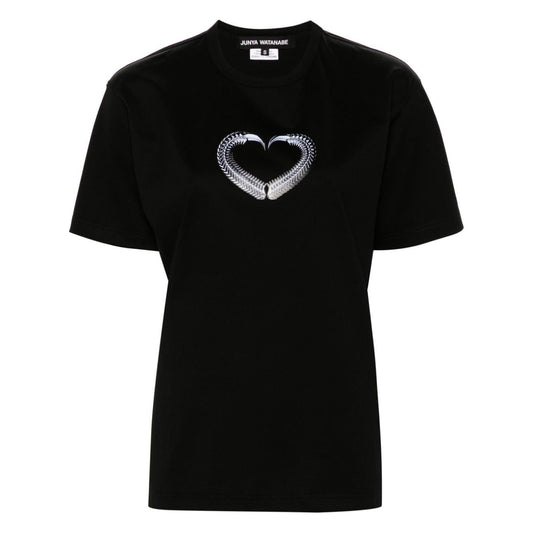 Junya Watanabe T-shirts and Polos Black Topwear