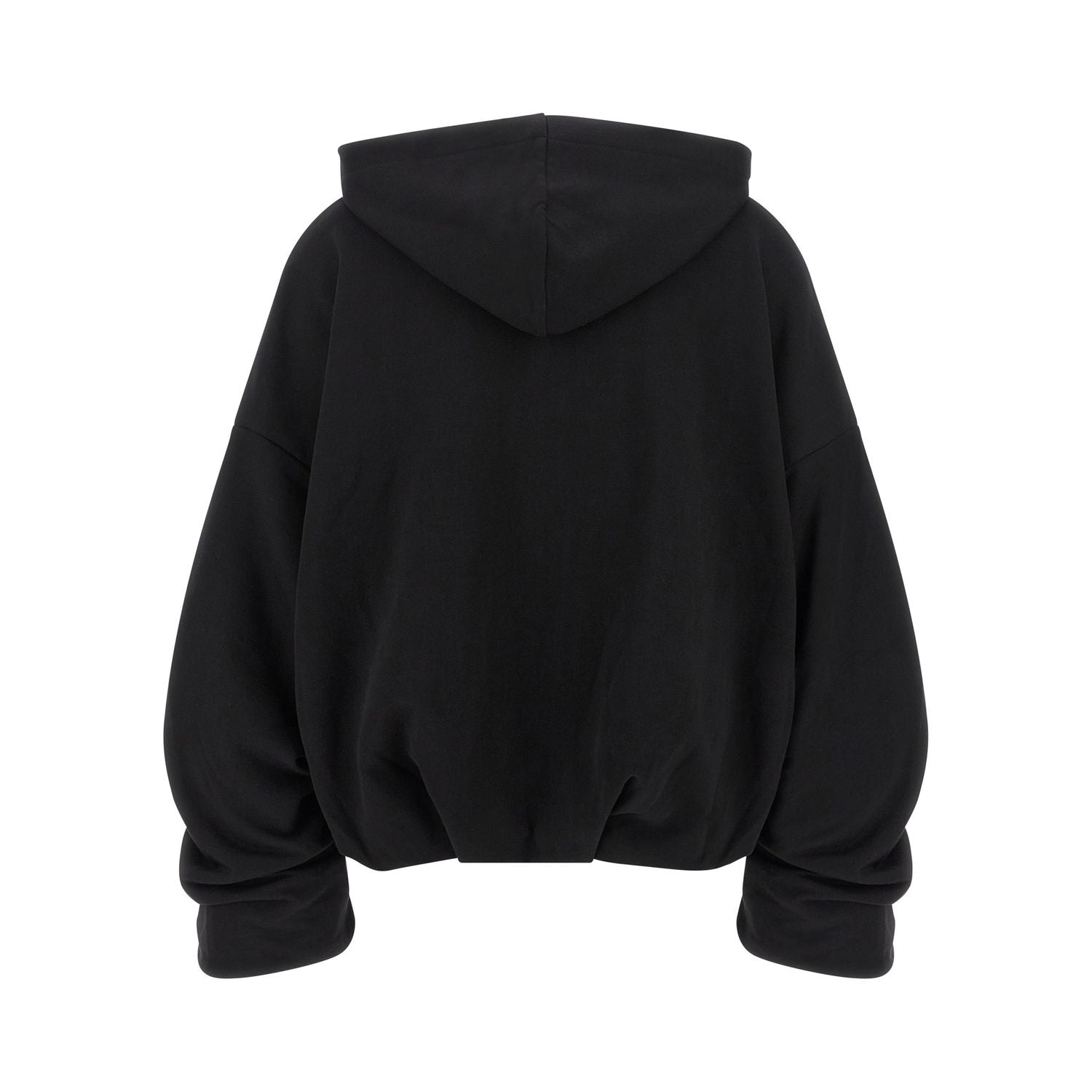 Dries Van Noten Black Cotton Hoodie