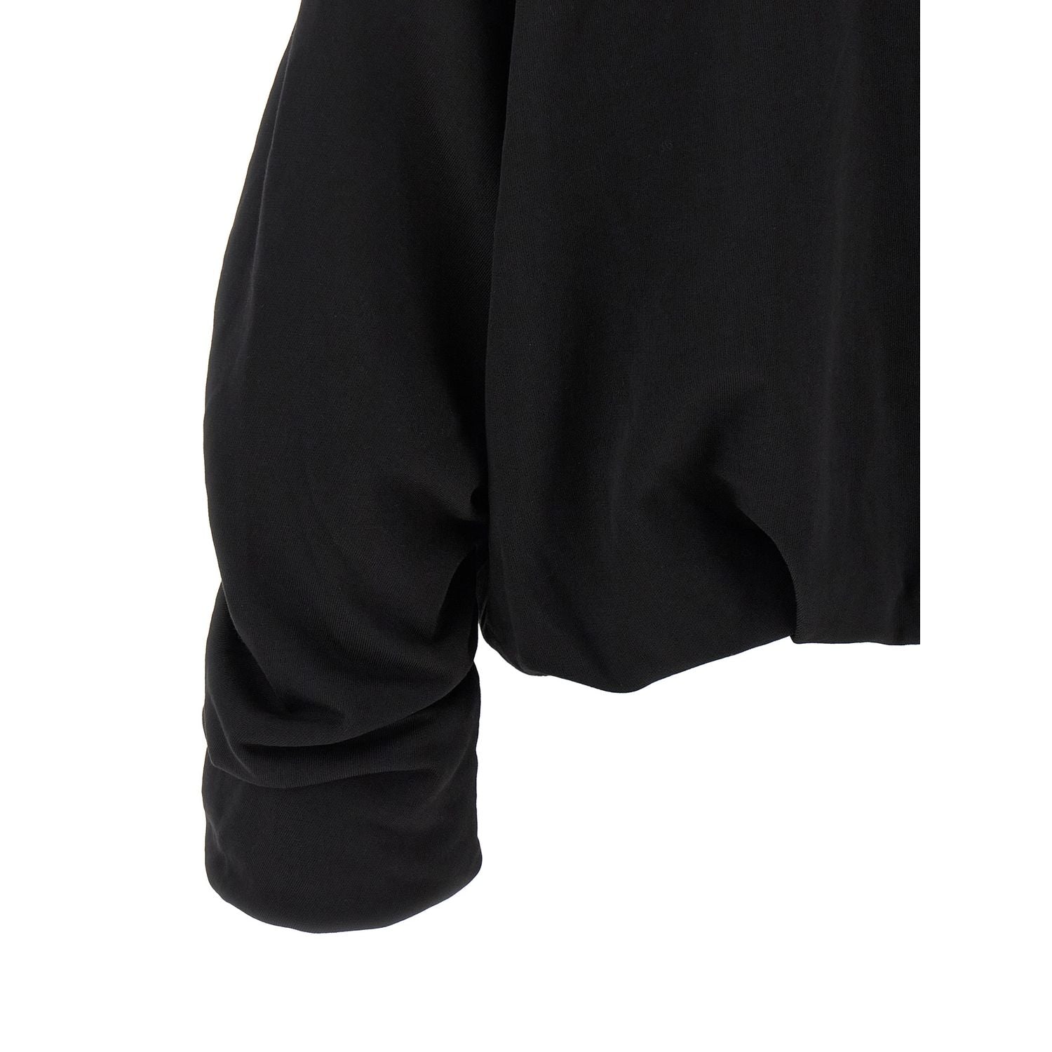 Dries Van Noten Black Cotton Hoodie