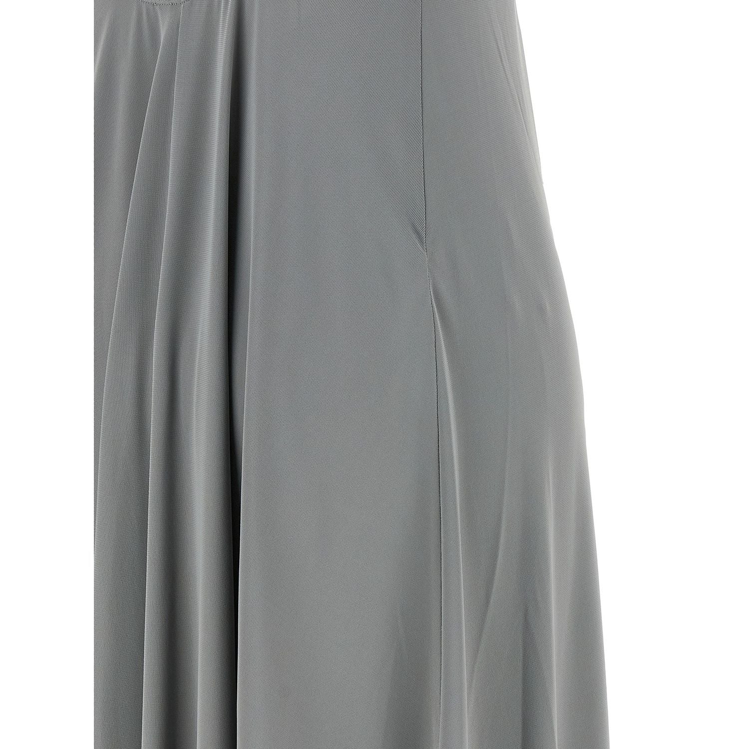 Eres Silver Polyamide Long Dress