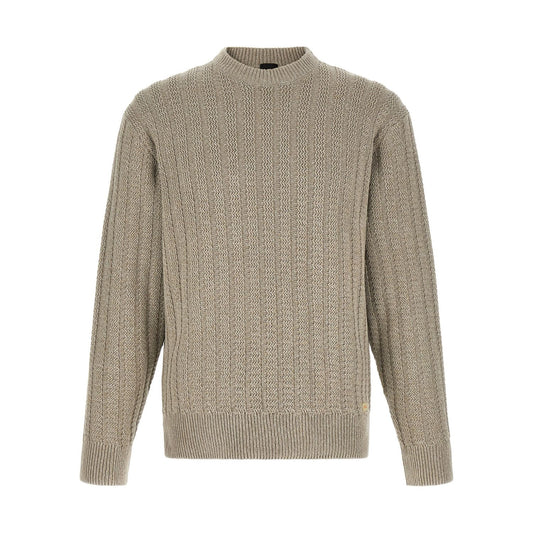 Hugo Boss Beige Cotton Cardigan