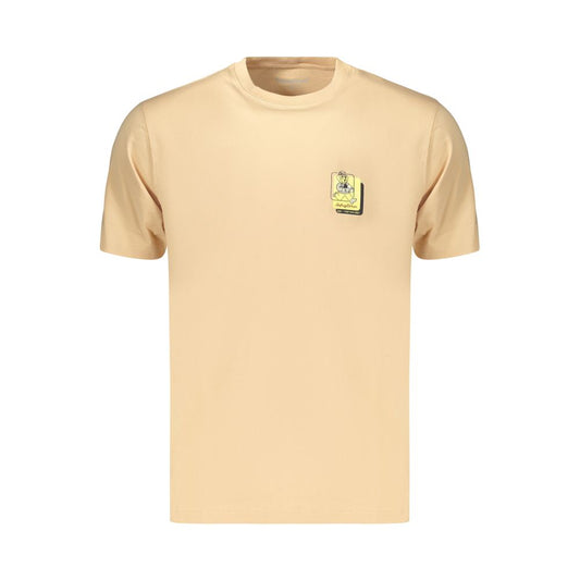 Refrigiwear Beige Cotton Men's T Shirt