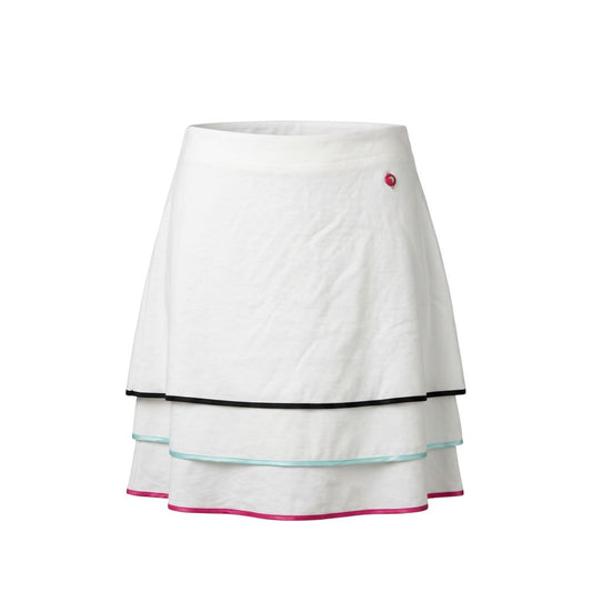 Trussardi Jeans White Viscose Women Skirt