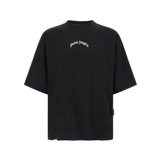 Palm Angels Bicolor Cotton T-Shirt